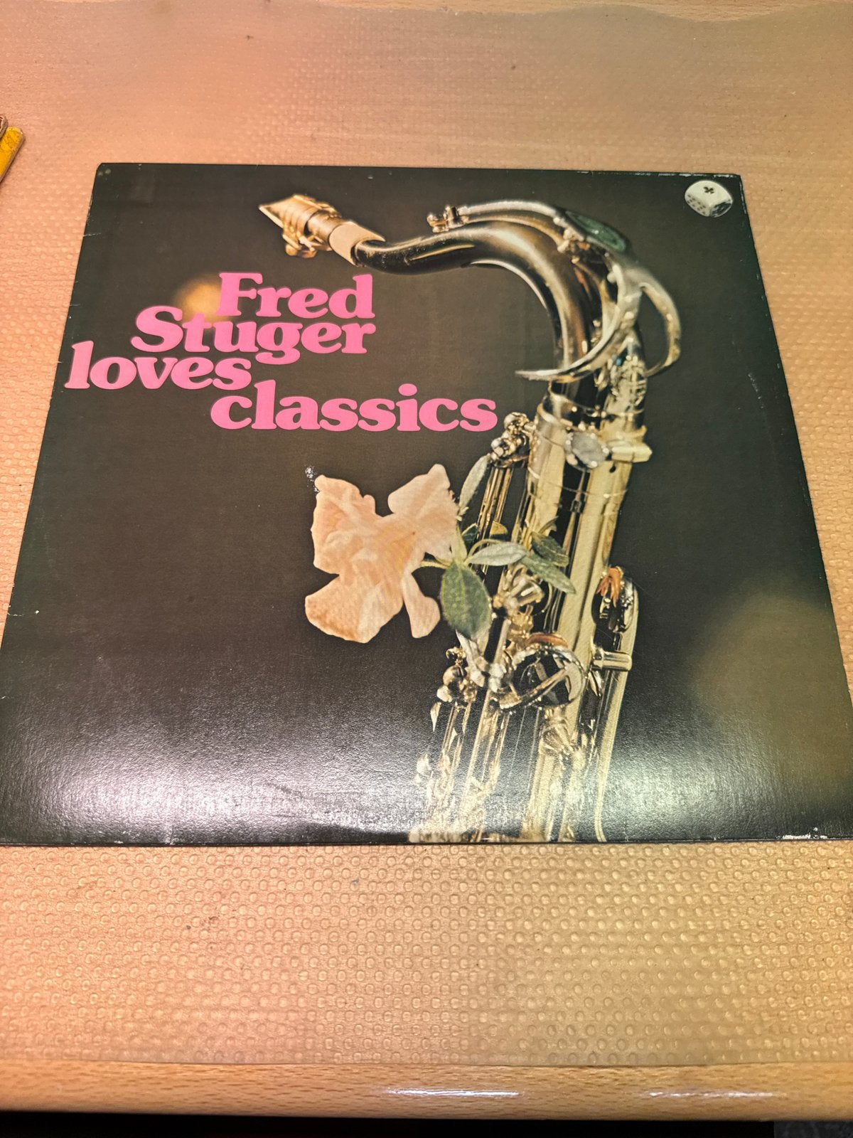 Fred Stuger Loves Classics LP - Klassieke Saxofoon, Ophalen, Gebruikt, Overige componisten, Overige typen
