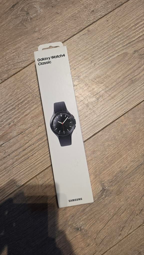 Samsung Galaxy Watch 4 Classic Black - 46MM, Sieraden, Tassen en Uiterlijk, Smartwatches, Zwart, Ophalen of Verzenden, Zo goed als nieuw