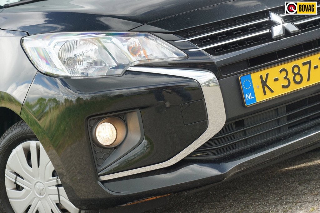Mitsubishi Space Star 1.2 Cool+ | Amethyst Black | Nav/Airco, Voorwielaandrijving, Stof, Gebruikt, 850 kg