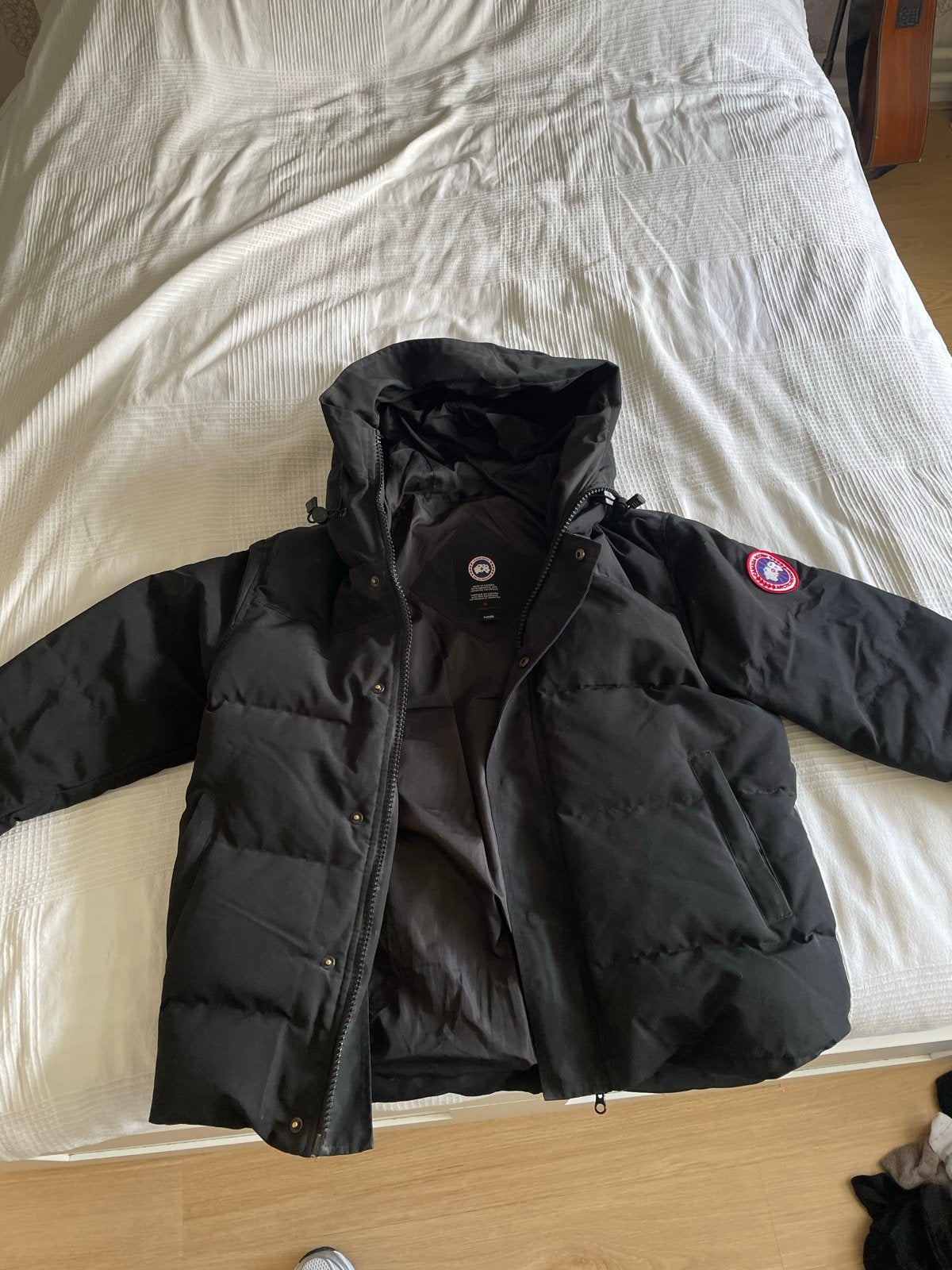 Canada Goose Puffer Jas Zwart - Maat XL, Ophalen of Verzenden, Zo goed als nieuw, Maat 48/50 (M), Zwart