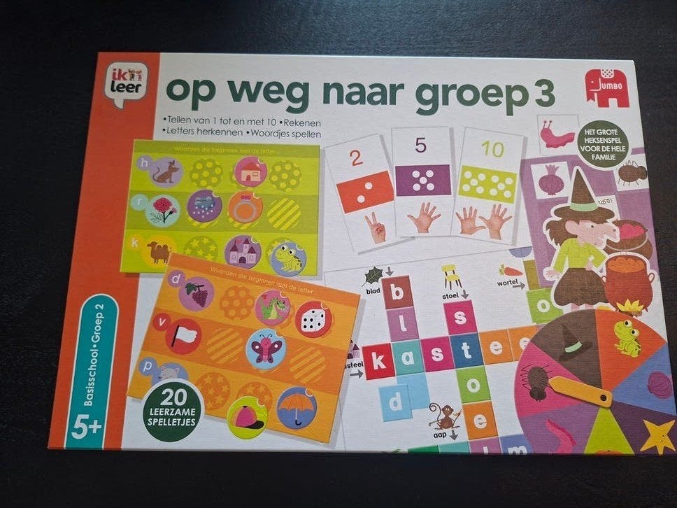 Jumbo Ik leer: Op weg naar groep 3 - Educatief spel, Ophalen of Verzenden, Zo goed als nieuw, Taal en Lezen
