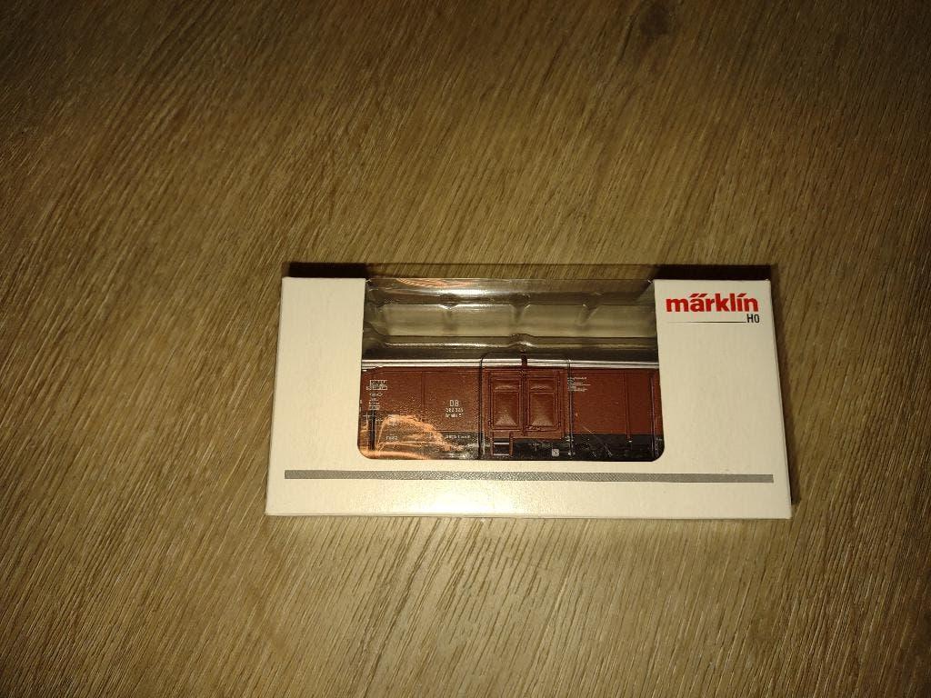 Märklin H0 00765-04 Schuifdakwagen Kmmks 51 DB, nieuw in OVP, Gelijkstroom of Wisselstroom, Ophalen of Verzenden, Märklin, Nieuw
