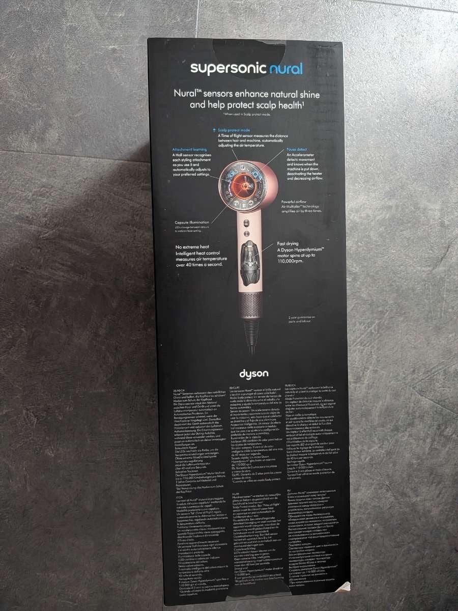 Dyson Supersonic Nural Föhn, Witgoed en Apparatuur, Ophalen of Verzenden, Nieuw, Haarverzorging
