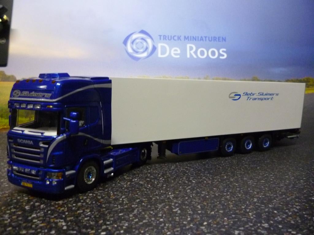 WSI Scania Gebr. Sluimers met certificaat, Ophalen of Verzenden, Nieuw, Bus of Vrachtwagen, Wsi