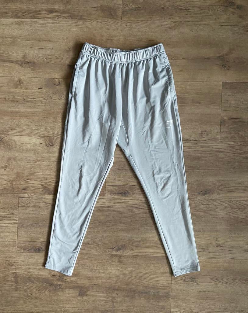Gymshark | Heren trainingbroek | Maat S | Lichtgrijs | Sport, Kleding | Heren, Sportkleding, Gymshark, Ophalen of Verzenden, Zo goed als nieuw