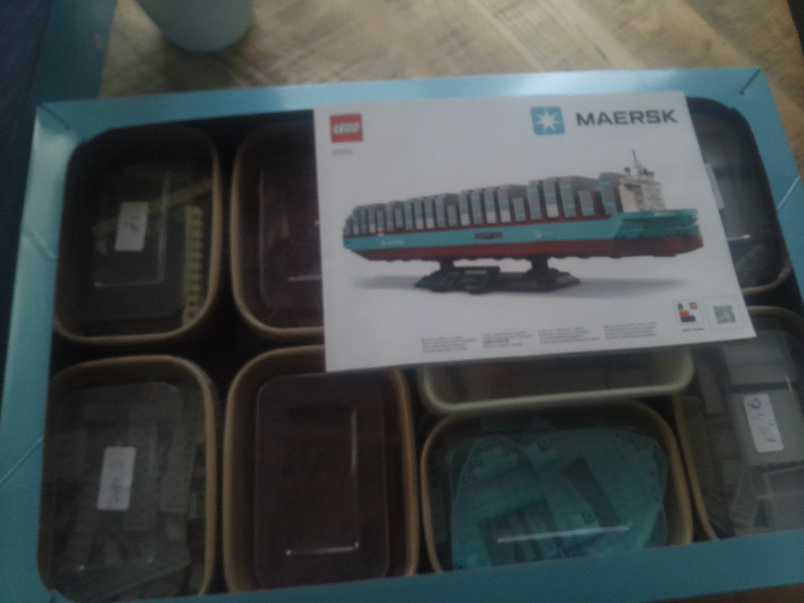 Lego Maersk Line Container Ship 40952 - 1x gebruikt, Overige thema's, Lego, Nieuw, Ophalen of Verzenden