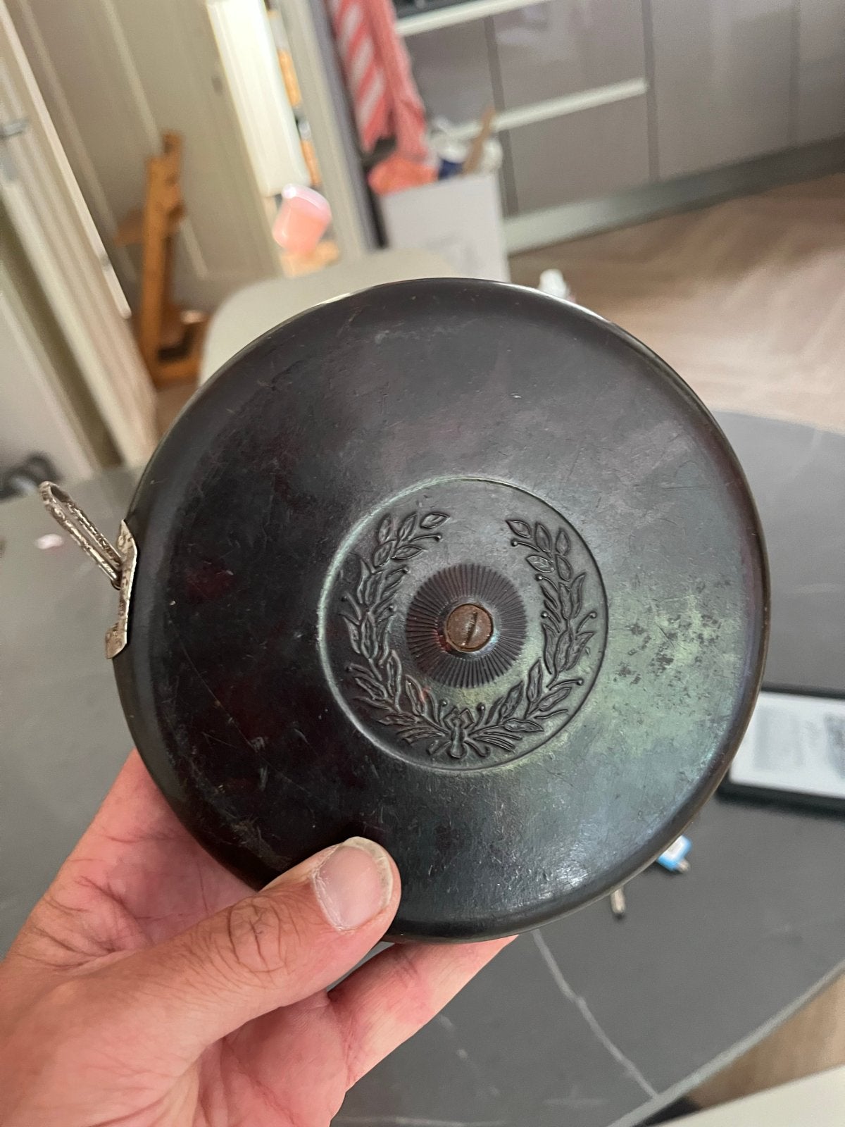 Vintage Meetlint 30m / 100ft - Antiek Meetgereedschap, Ophalen of Verzenden, Gebruikt, Afstand