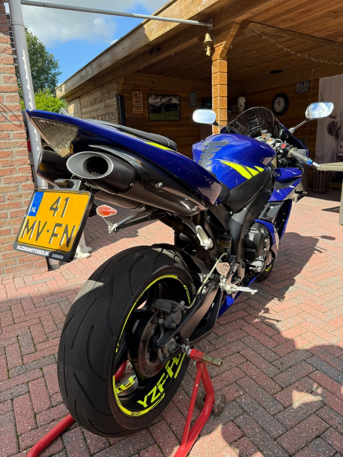 smetteloze Yamaha R1  VERKOCHT, Motoren, Motorrijbewijs A, Super Sport, Particulier, Handgeschakeld