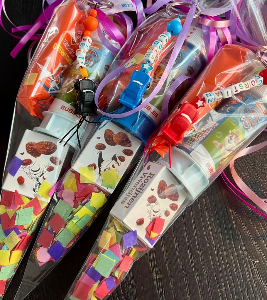 Complete traktaties met bellenblaas, Ophalen of Verzenden, Nieuw, Feestartikel