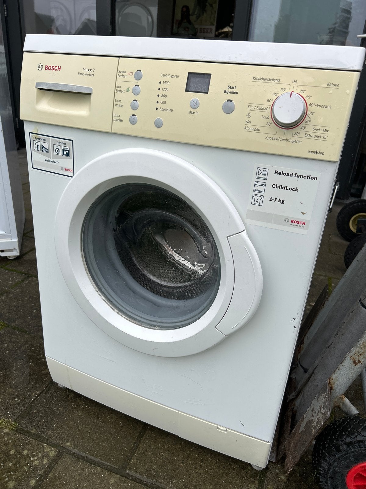 Bosch Maxx 7 VarioPerfect Wasmachine - 7 kg - garantie, Ophalen, Gebruikt, Q, W
