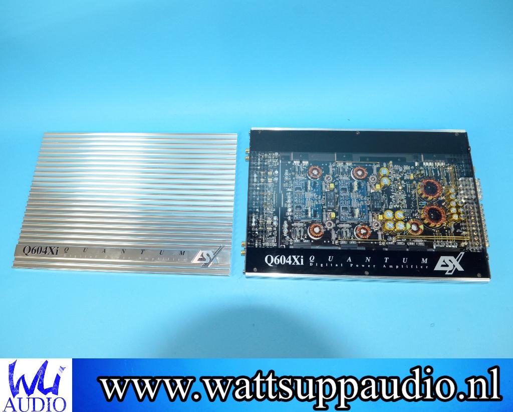 ESX Q604Xi Chrome 4 kanaals versterker SQ, Gebruikt, Audio Design, Am Breilingsweg 3, 76709 Kronau, Duitsland, Ophalen of Verzenden