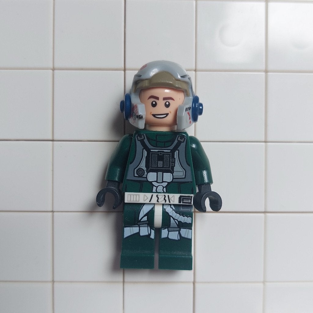 LEGO Star Wars Minifig - Rebel Pilot A-wing - sw1092, Kinderen en Baby's, Speelgoed | Duplo en Lego, Ophalen of Verzenden, Zo goed als nieuw