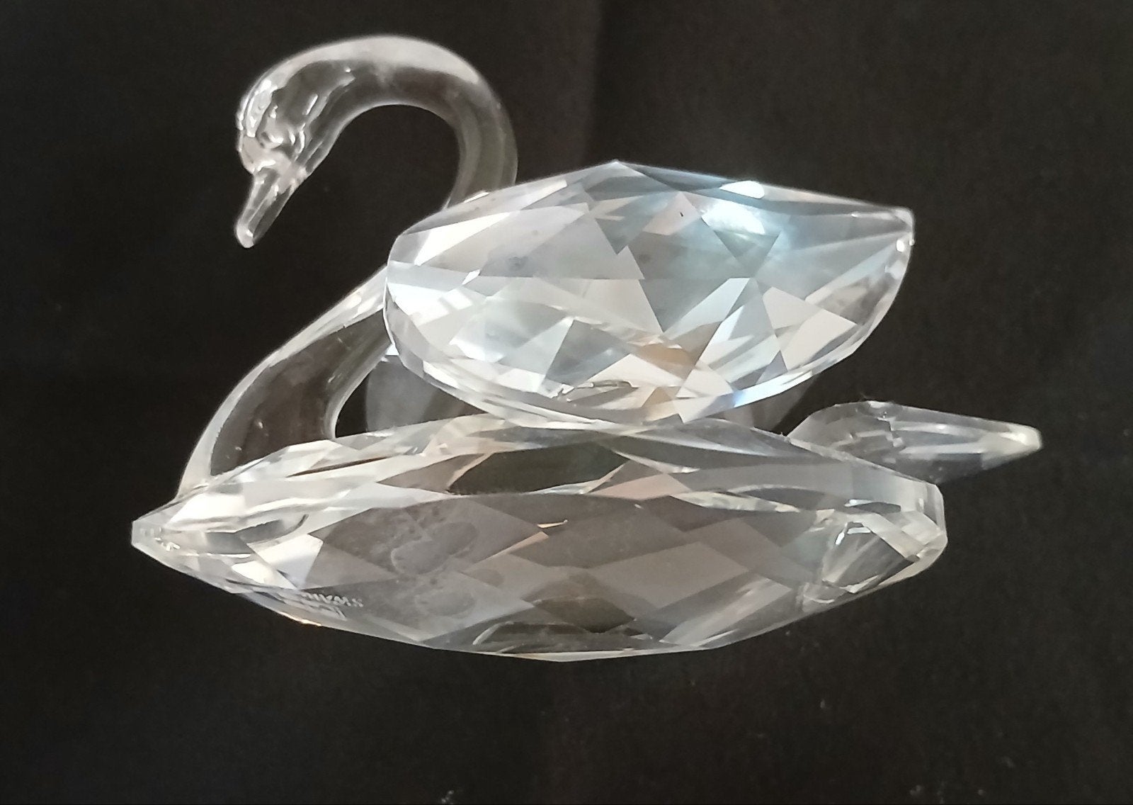 Swarovski Zwaan Kristal Figuur, Verzamelen, Swarovski, Ophalen of Verzenden, Zo goed als nieuw, Figuurtje