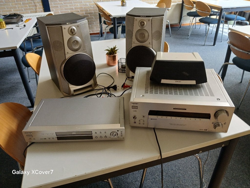 Sony Home Cinema Set met DVD-speler en Speakers, Ophalen, Gebruikt, Losse componenten, Sony