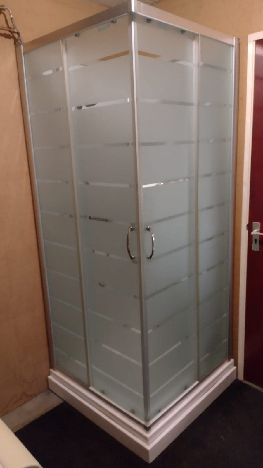 Douchebak met wanden, Ophalen, Zo goed als nieuw, Douche