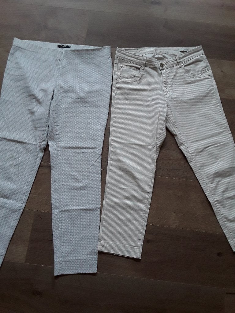 broek/zomerbroek Parami. broek/zomerbroek Gardeur, Kleding | Dames, Ophalen, Beige, Maat 42/44 (L), Zo goed als nieuw
