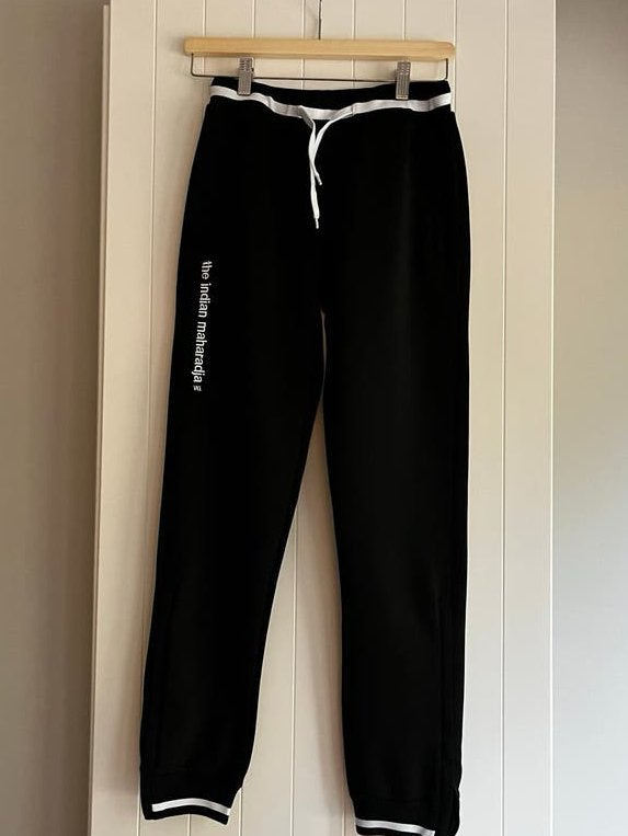 Z.g.a.n. Indian Maharadja knitted  pants  maat 176 zwart, Ophalen of Verzenden, Zo goed als nieuw, Jongen of Meisje, Broek