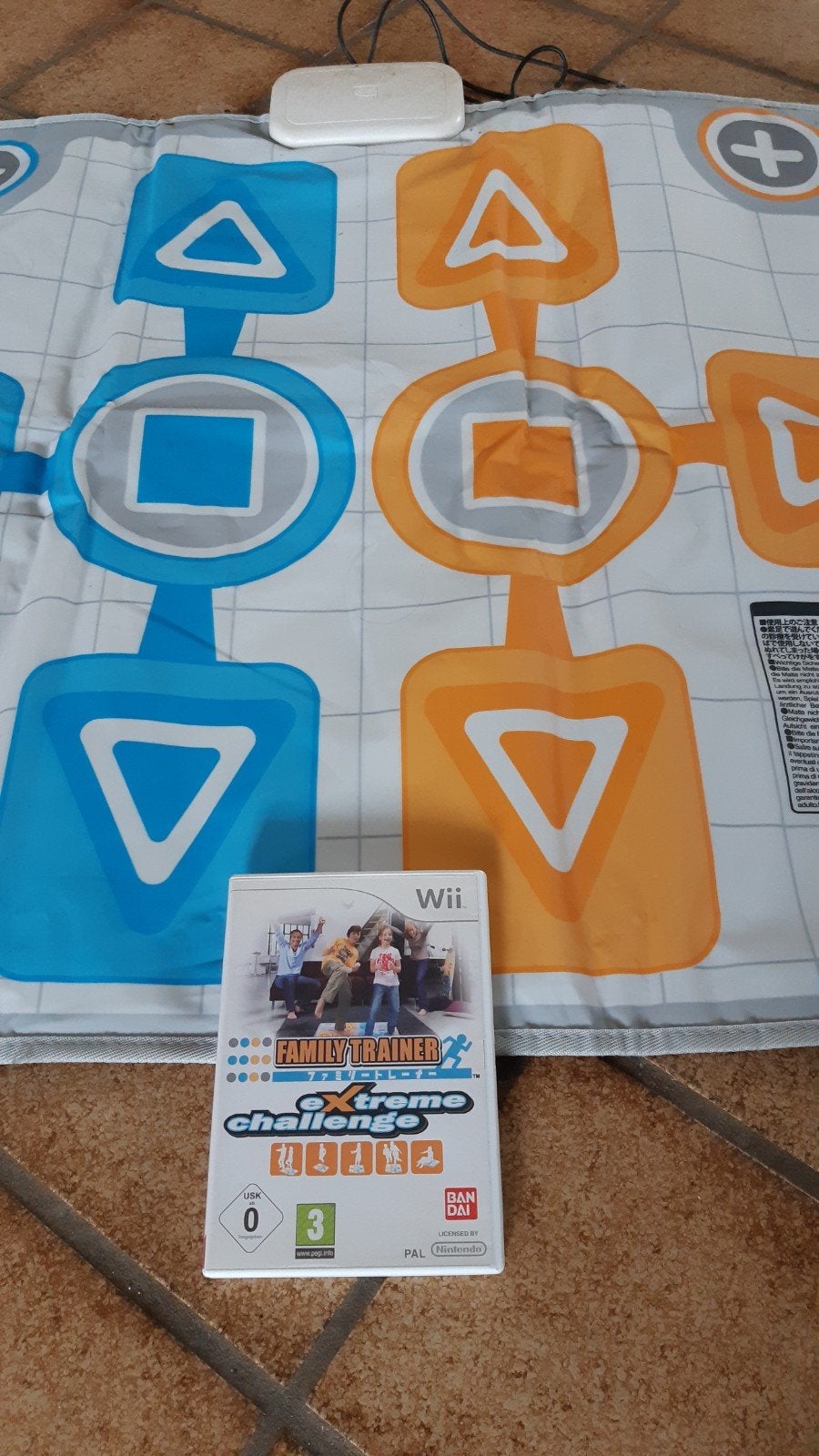 Wii spel Family trainer, extreme challenge met speelmat, Gebruikt, 2 spelers, Ophalen of Verzenden, Vanaf 3 jaar
