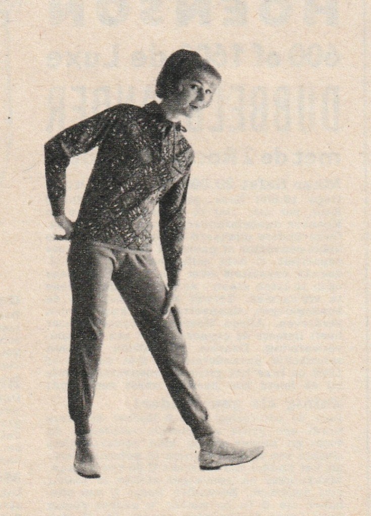Retro reclame 1964 Koala Neede vrouwen pyjama tweedelig, Verzenden, Overige typen