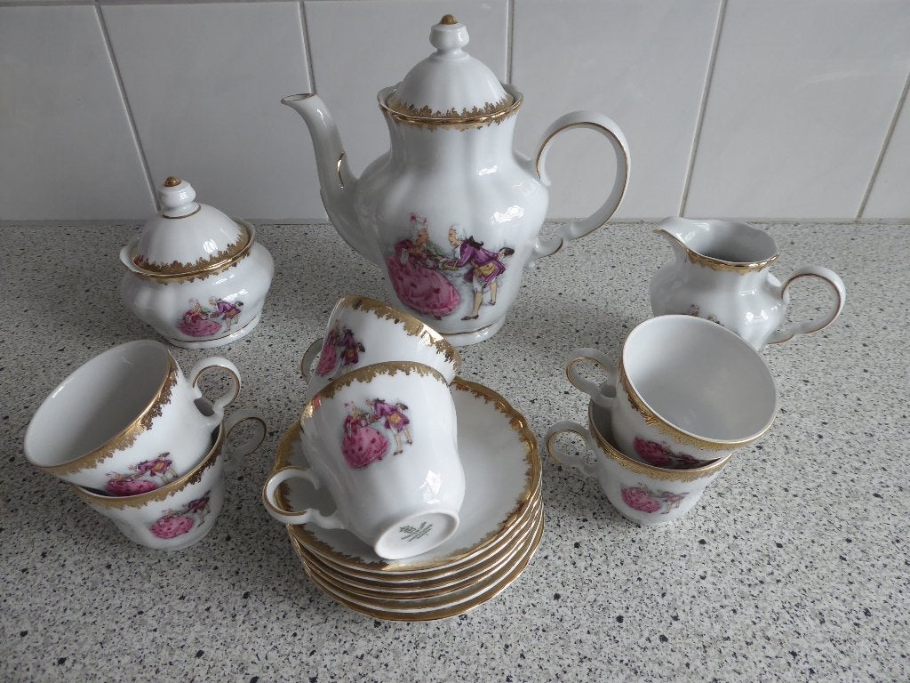 Thee/koffieservies Winterling Marktleuthen Bavaria, Ophalen of Verzenden