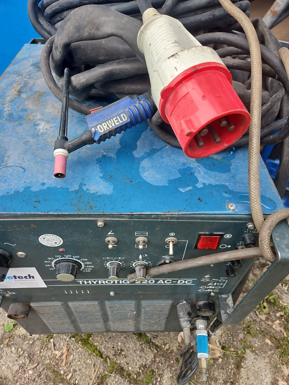 Smitweld lasapparaat Thyrotig 220 AC-DC, Ophalen of Verzenden, Gebruikt