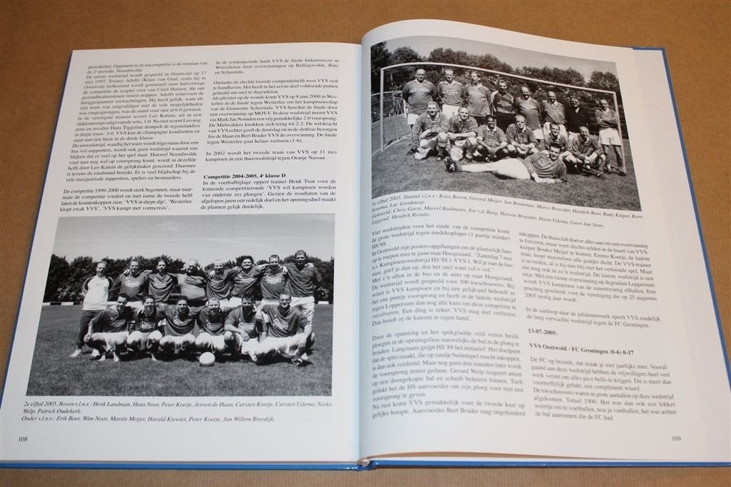 60 Jaar V.V.S. in Vogelvlucht — Voetbal in Oostwold, Ophalen of Verzenden, Zo goed als nieuw, Watersport en Hengelsport