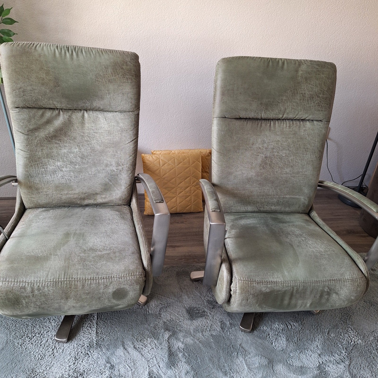 2 Relax fauteuils, Ophalen, Gebruikt, Minder dan 75 cm, 50 tot 75 cm