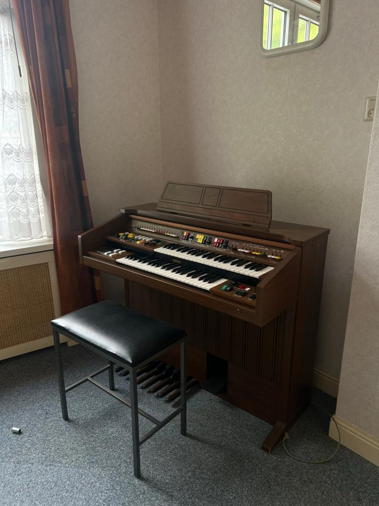 Yamaha Electone Orgel met 2 klavieren en pedalen, Muziek en Instrumenten, Orgels, Ophalen, Zo goed als nieuw, 2 klavieren, Orgel