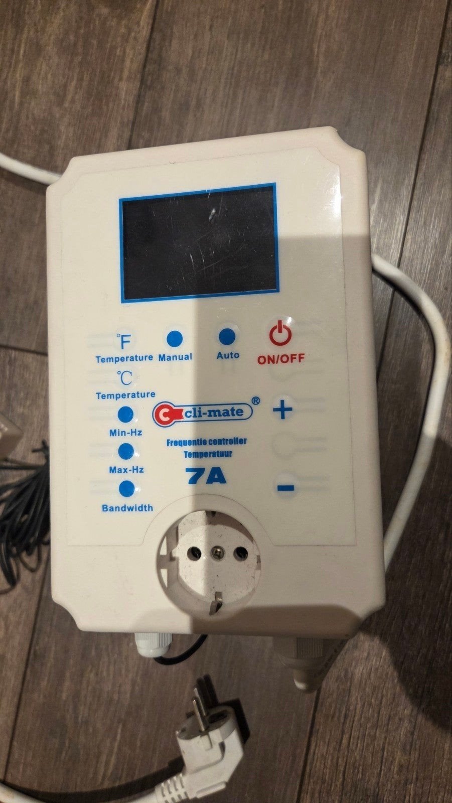 Cli-Mate Frequentie Regelaar 7A - Temperatuur Controller, Doe-het-zelf en Verbouw, Thermostaten, Ophalen