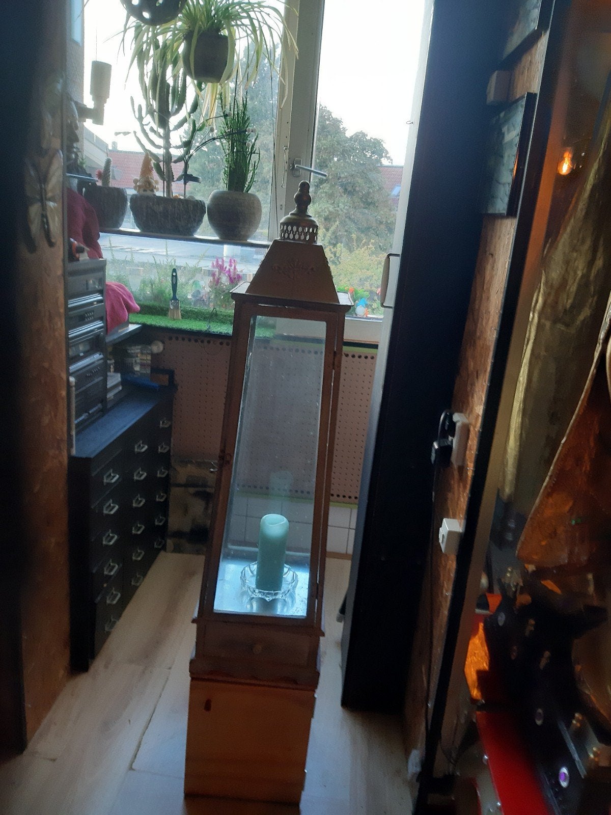 Decoratieve Lantaarn - 2 maten beschikbaar, Huis en Inrichting, Woonaccessoires | Kandelaars en Kaarsen, Ophalen, Zo goed als nieuw