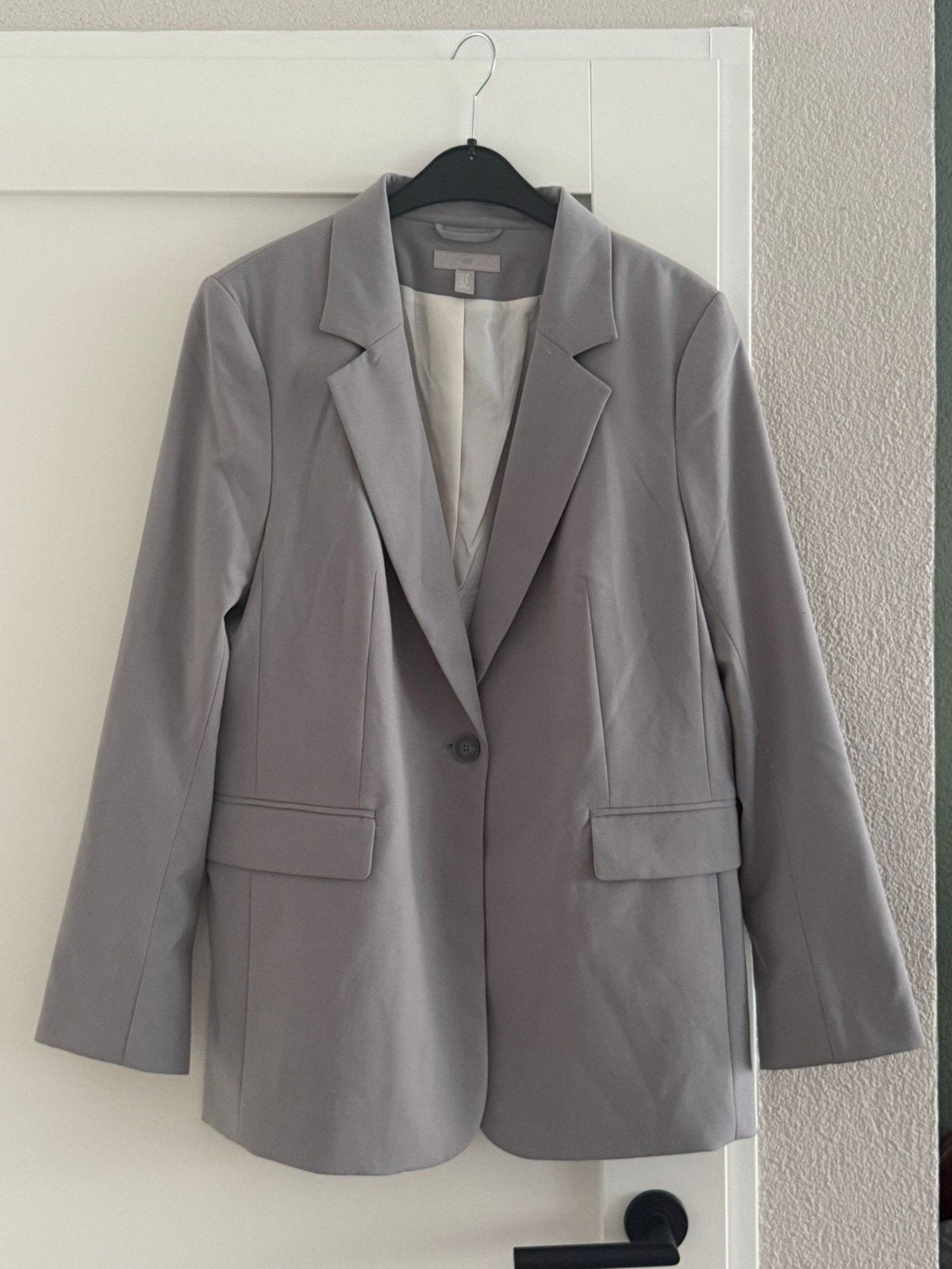 Colbert in grijs van H&M maat M, Maat 38/40 (M), H&M, Ophalen of Verzenden, Zo goed als nieuw