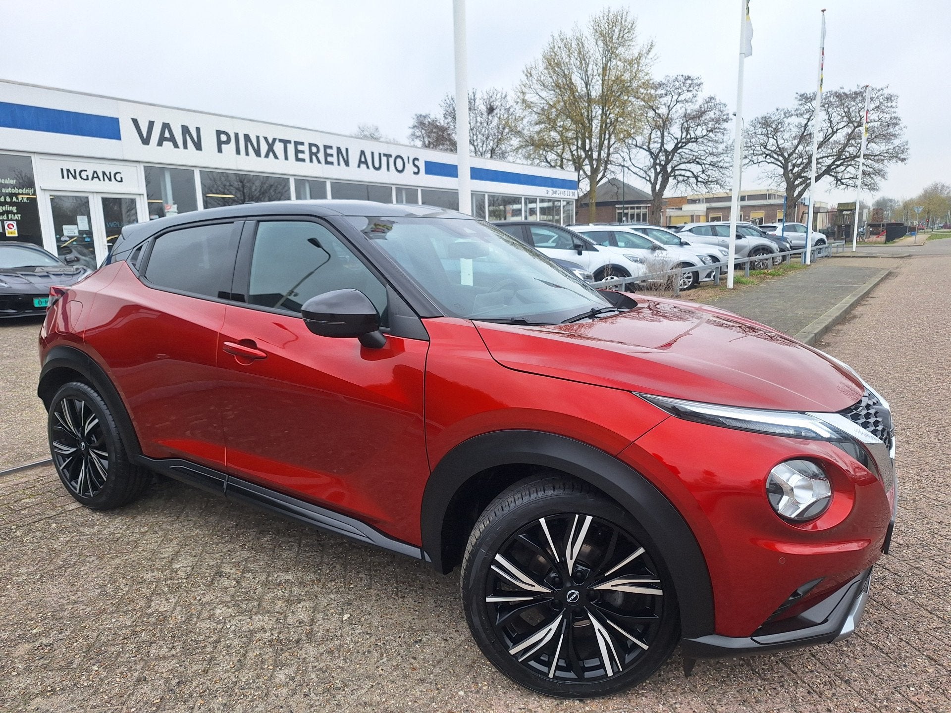 Nissan Juke 1.0 DIG-T N-DESIGN 7x OP VOORRAAD ! CLIMA/NAVI/C, Auto's, Voorwielaandrijving, Euro 6, Bedrijf, Handgeschakeld