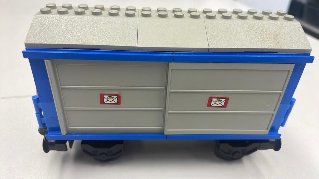 SB2093 Lego trein postwagon 4564, Kinderen en Baby's, Speelgoed | Duplo en Lego, Ophalen of Verzenden, Zo goed als nieuw