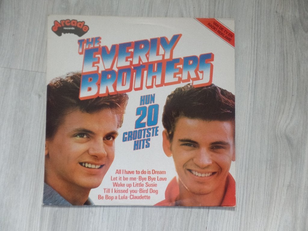 The Everly Brothers hun 20 grootste hits LP, LP, Gebruikt, Pop, Ophalen of Verzenden