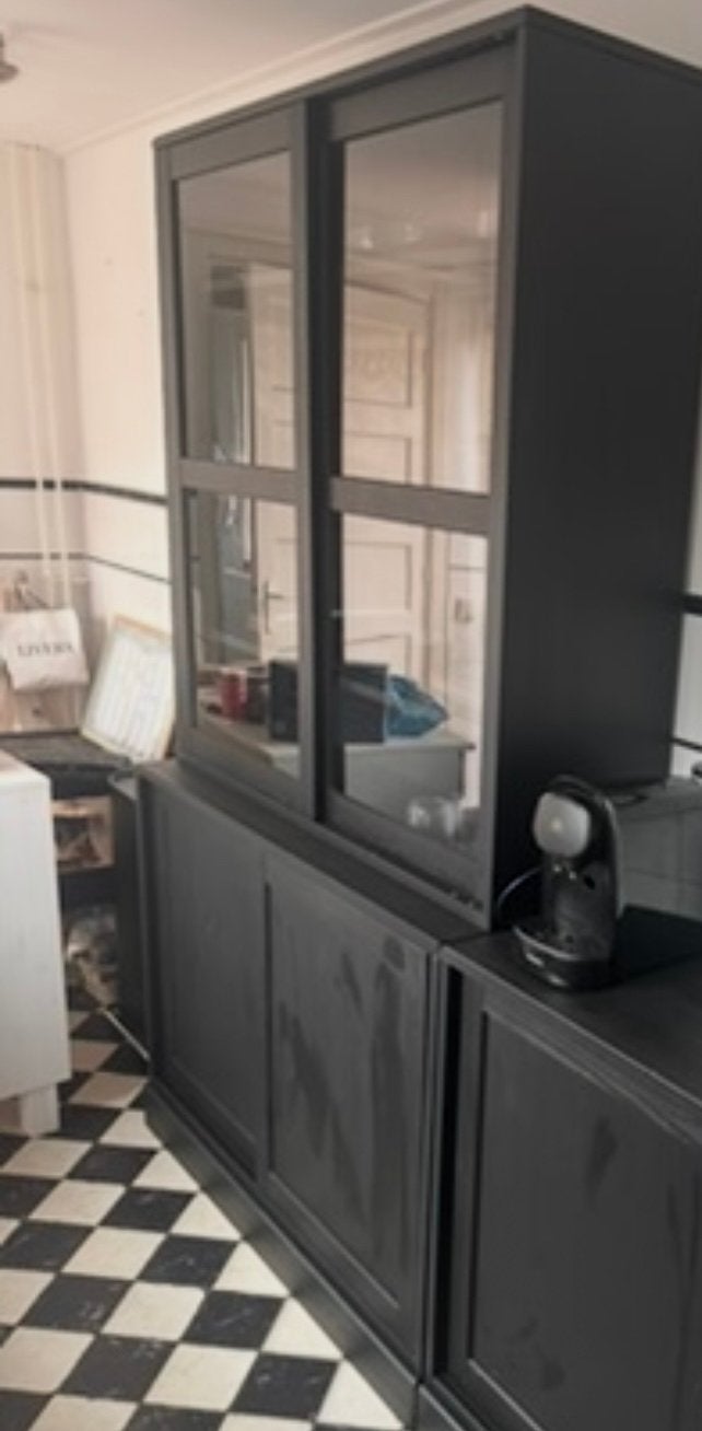 Havsta servies kast, Huis en Inrichting, Ophalen, Zo goed als nieuw, 25 tot 50 cm