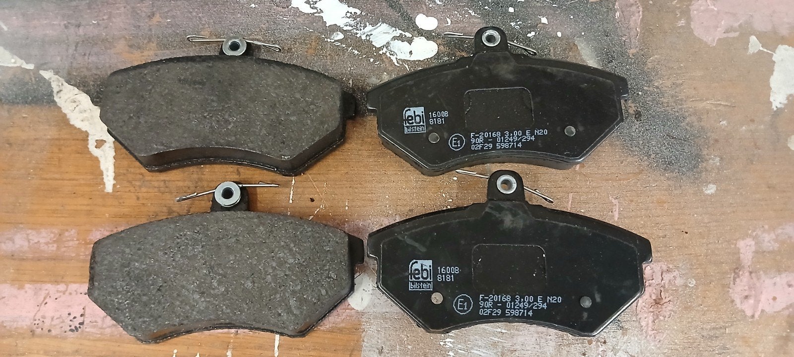 Nieuwe febi bilstein Remblokken Vooras VW Corrado / Golf, Ophalen of Verzenden, Nieuw, Volkswagen