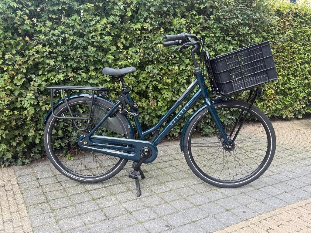 Gazelle HeavyDutyNL - Pine Green - D54 - 7 versnellingen, Ophalen, Versnellingen, Gazelle, 53 tot 56 cm