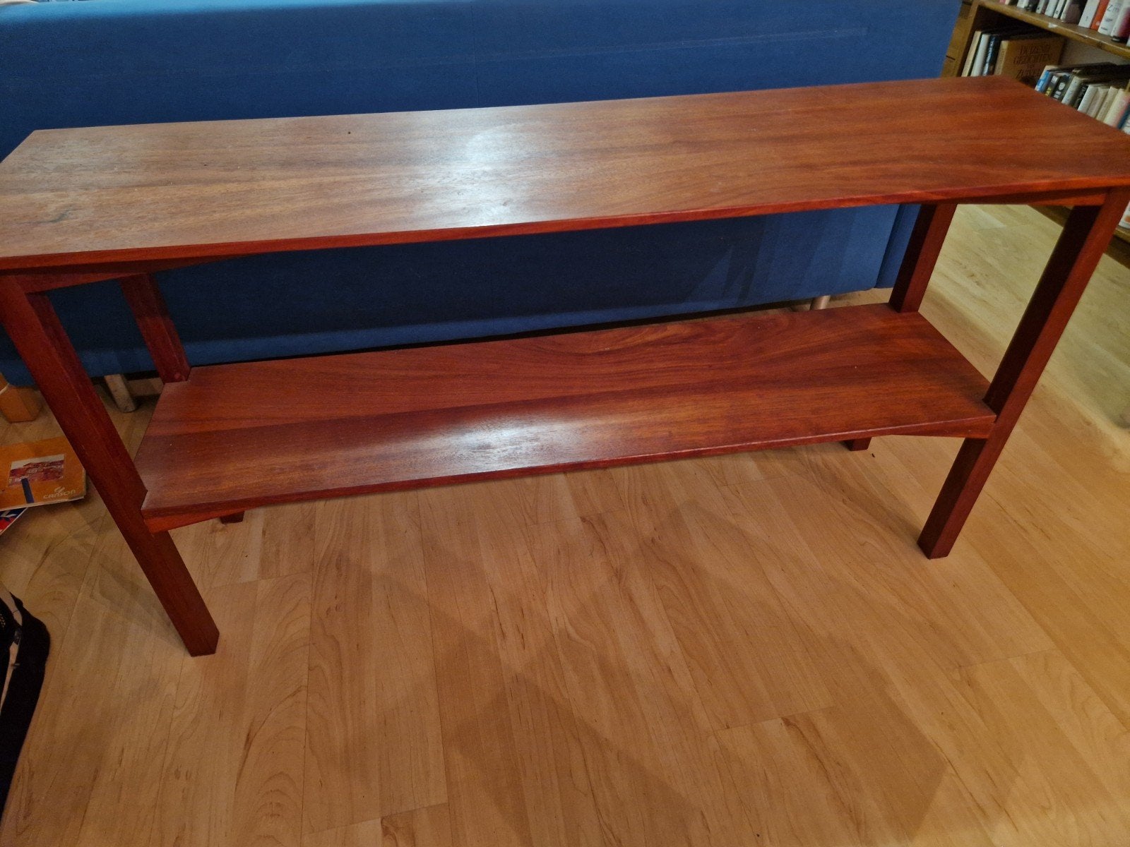 side table, Huis en Inrichting, Tafels | Sidetables, Ophalen, Gebruikt, 25 tot 50 cm, Rechthoekig