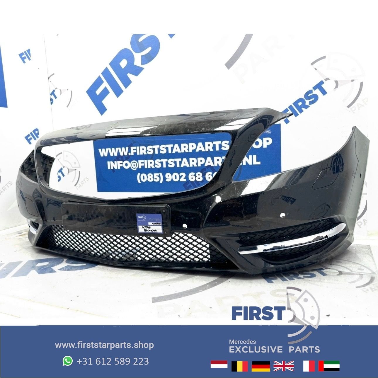 W242 W246 BUMPER B Klasse A2468850525 A2468800540 Pre-Faceli, Auto-onderdelen, Carrosserie en Plaatwerk, Gebruikt, -, Voor, Ophalen of Verzenden