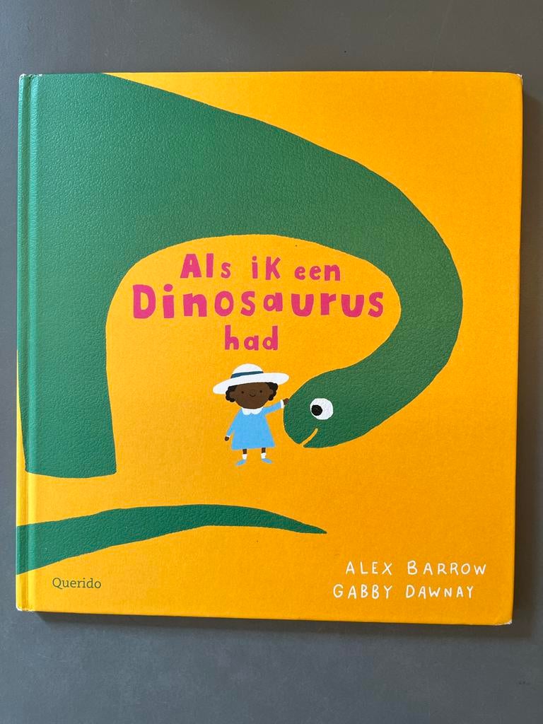 Als ik een Dinosaurus had - Prentenboek voor dino fans, Ophalen of Verzenden, Gelezen, Prentenboek