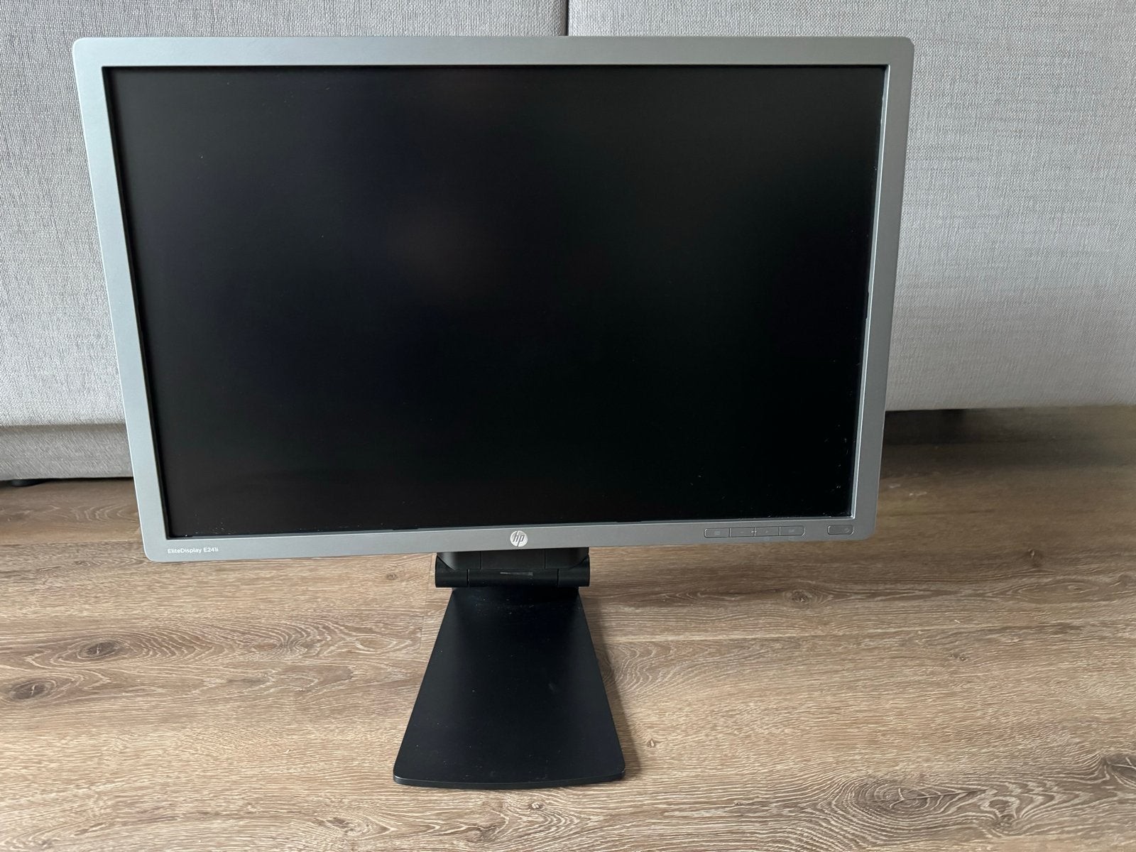 HP EliteDisplay E241i IPS Monitor - 24 inch Full HD, Ophalen, Gebruikt, IPS, In hoogte verstelbaar
