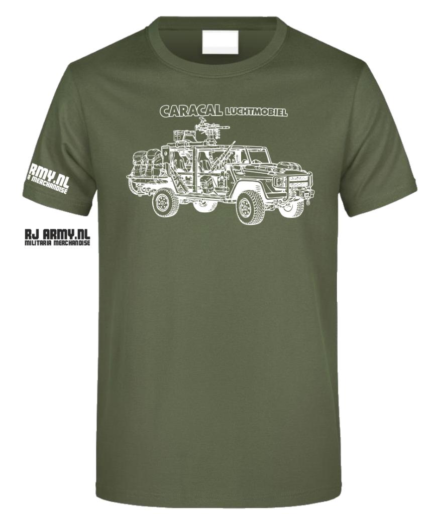 Caracal Luchtmobiel, Verzamelen, Ophalen of Verzenden, Landmacht, Nederland, Kleding of Schoenen