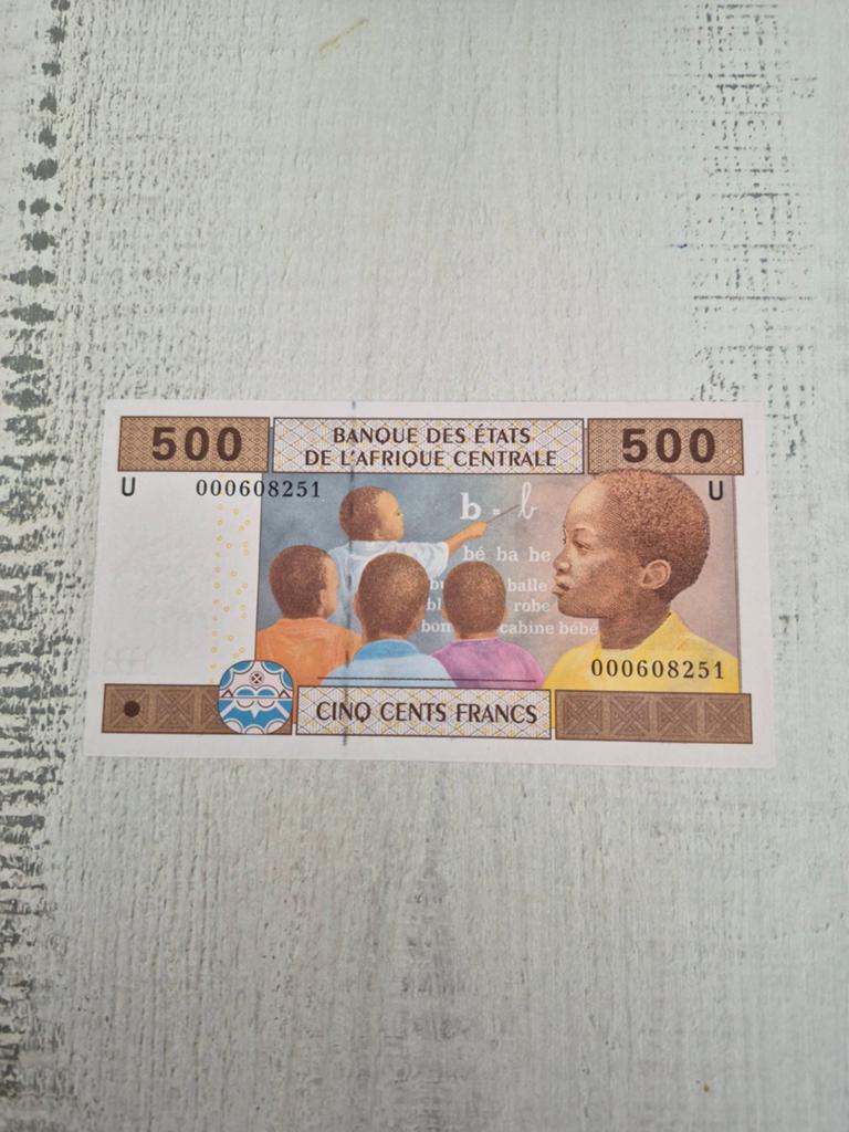 Centraal-Afrikaanse Staat 500 Francs 2002 UNC, Ophalen of Verzenden, Overige landen