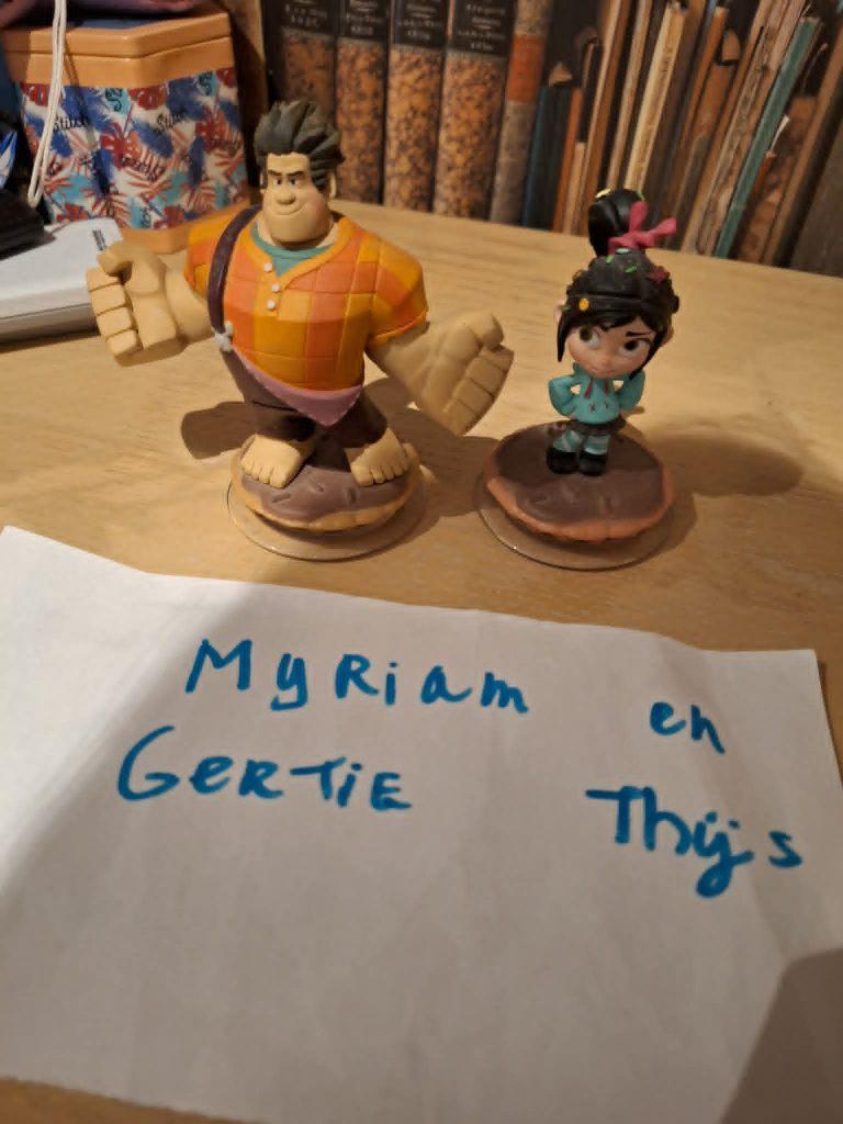 Disney Infinity Wreck-It Ralph figuren, Ophalen of Verzenden, Overige figuren, Zo goed als nieuw, Beeldje of Figuurtje