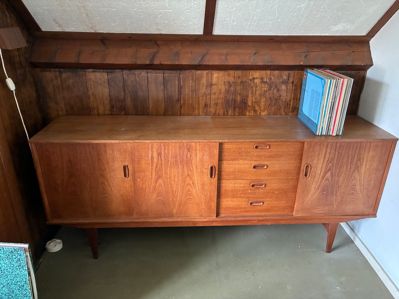 Vintage Fristho (?) jaren 60 wandmeubel., Ophalen