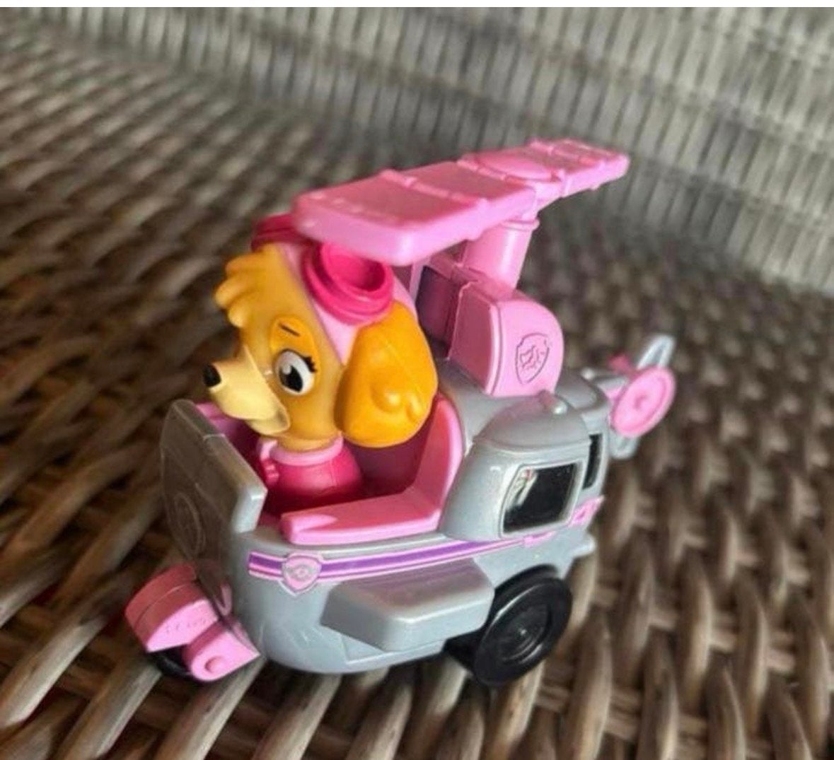 Paw Patrol Skye speelgoedfiguur met voertuig, Kinderen en Baby's, Ophalen of Verzenden, Gebruikt, Jongen of Meisje