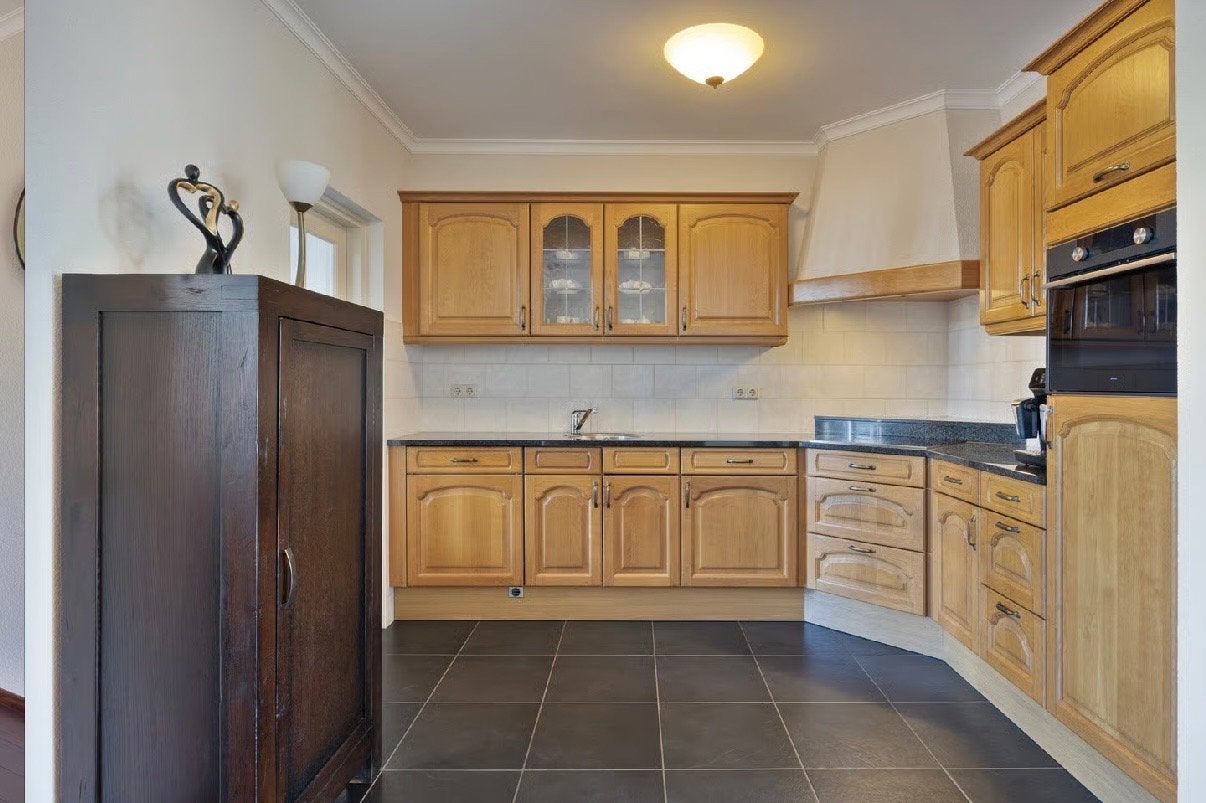 Keuken deurtjes en frontjes, Huis en Inrichting, Gebruikt, Bruin, 200 cm of meer, Ophalen of Verzenden