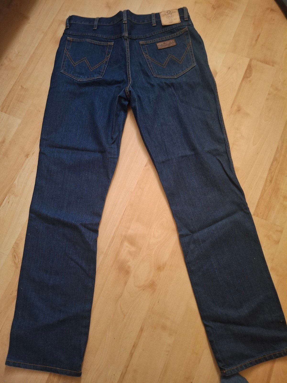 wrangler jeans nieuw darkstone, Wrangler 38 36, Blauw, Overige jeansmaten, Nieuw