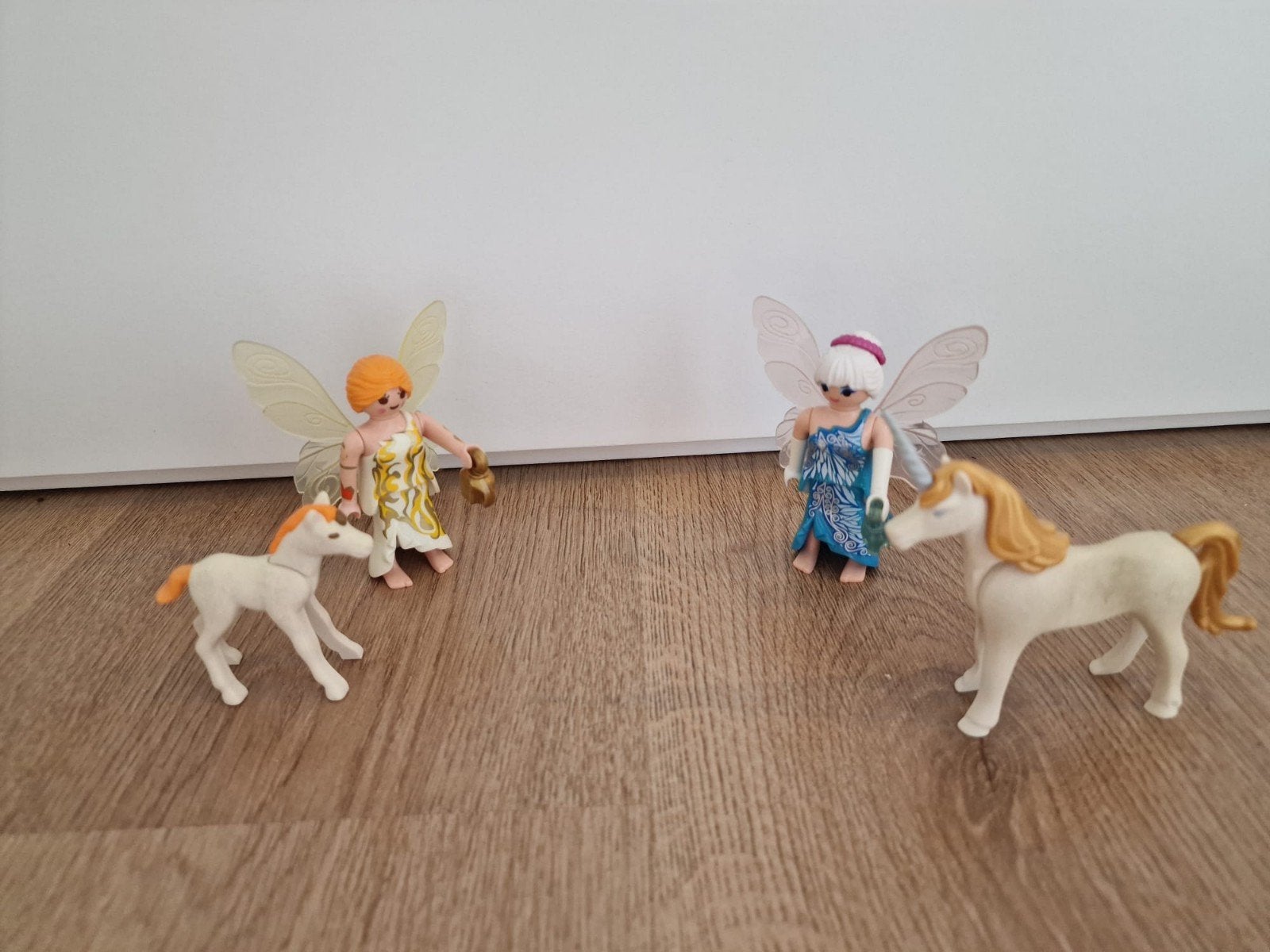 Playmobil 9438 Fantasy Elfen met eenhoorn en veulen, Gebruikt, Complete set, Fantasy, Ophalen of Verzenden