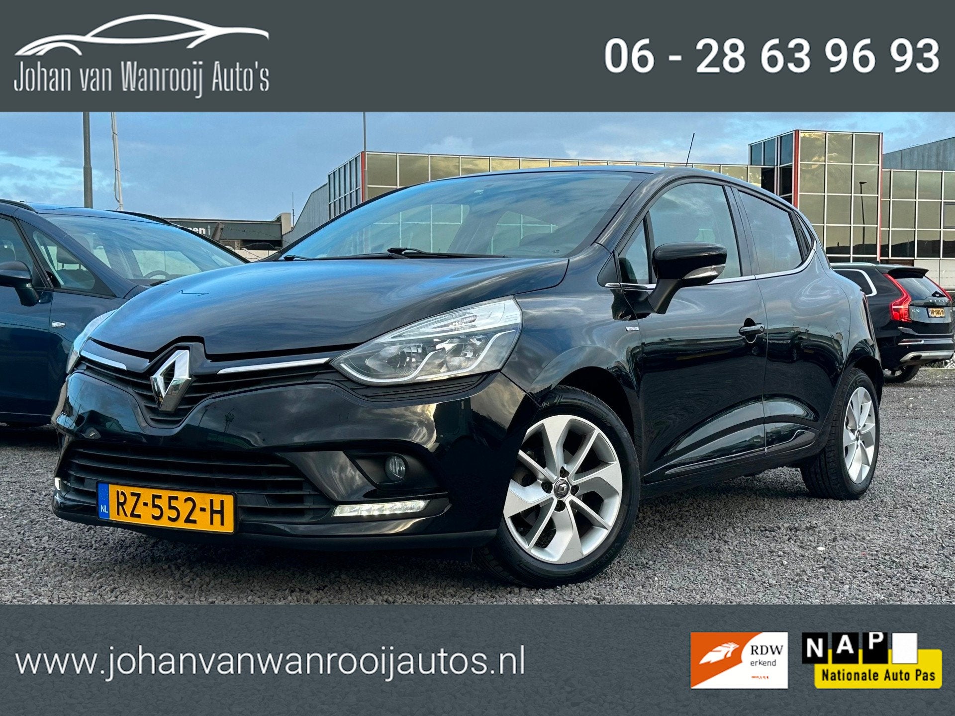 Renault Clio 0.9 TCe Limited/NAVI, Auto's, Voorwielaandrijving, 898 cc, Stof, Gebruikt